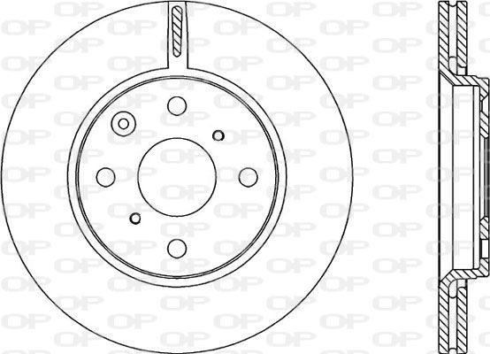 OPEN PARTS Jarrulevy BDA2228.20